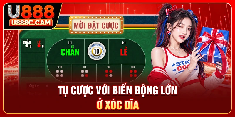Tụ cược với biến động lớn ở xóc đĩa